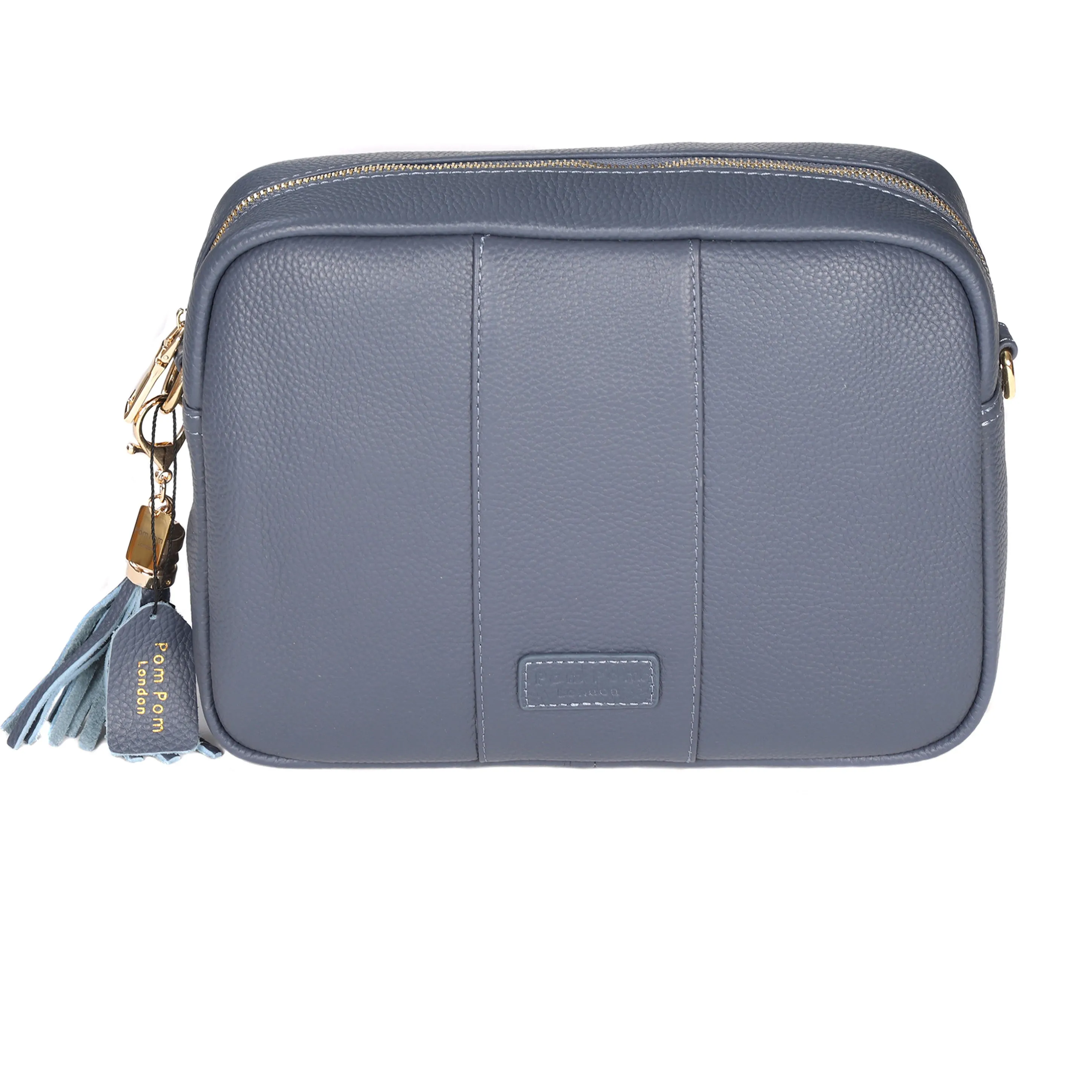 Pom Pom London City Plus Bag Slate Blue