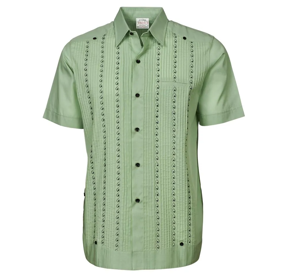 Presidente Guayabera - Men's Short Sleeve | Polyester-Cotton Blend