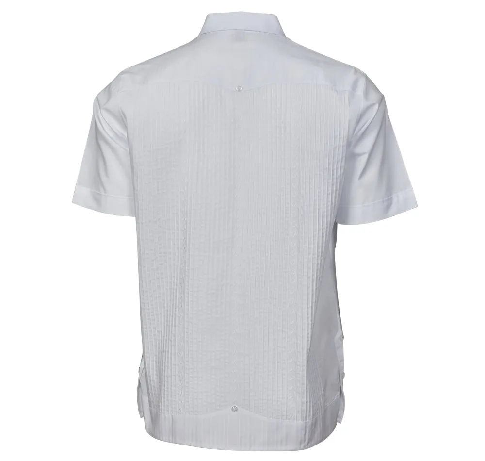 Presidente Guayabera - Men's Short Sleeve | Polyester-Cotton Blend