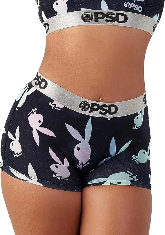 PSD Women's Playboy Glow Boy Shorts