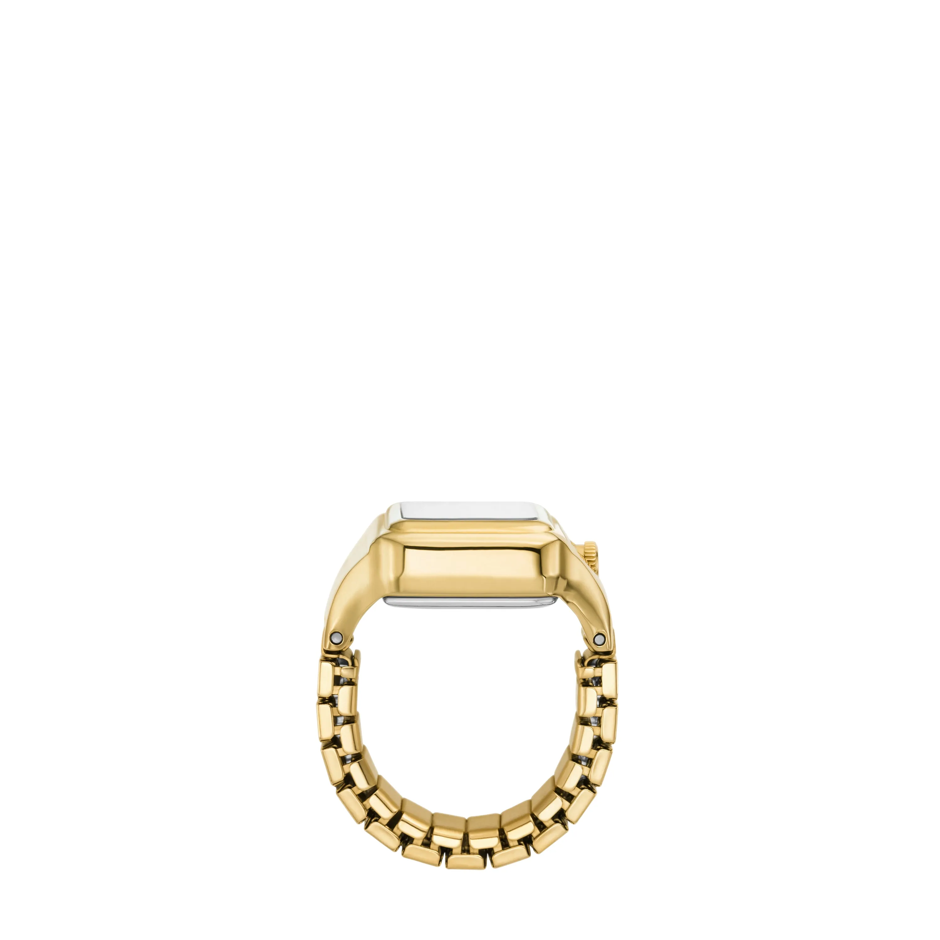 Raquel Watch Ring Two-Hand Gold-Tone Stainless Steel