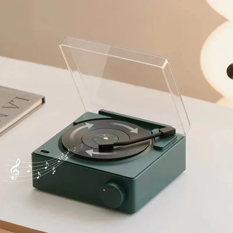 Retro Alarm Clock & Bluetooth Speaker