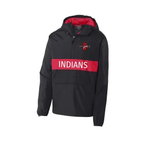 Riverside Indians Baseball Zipped Pocket Anorak