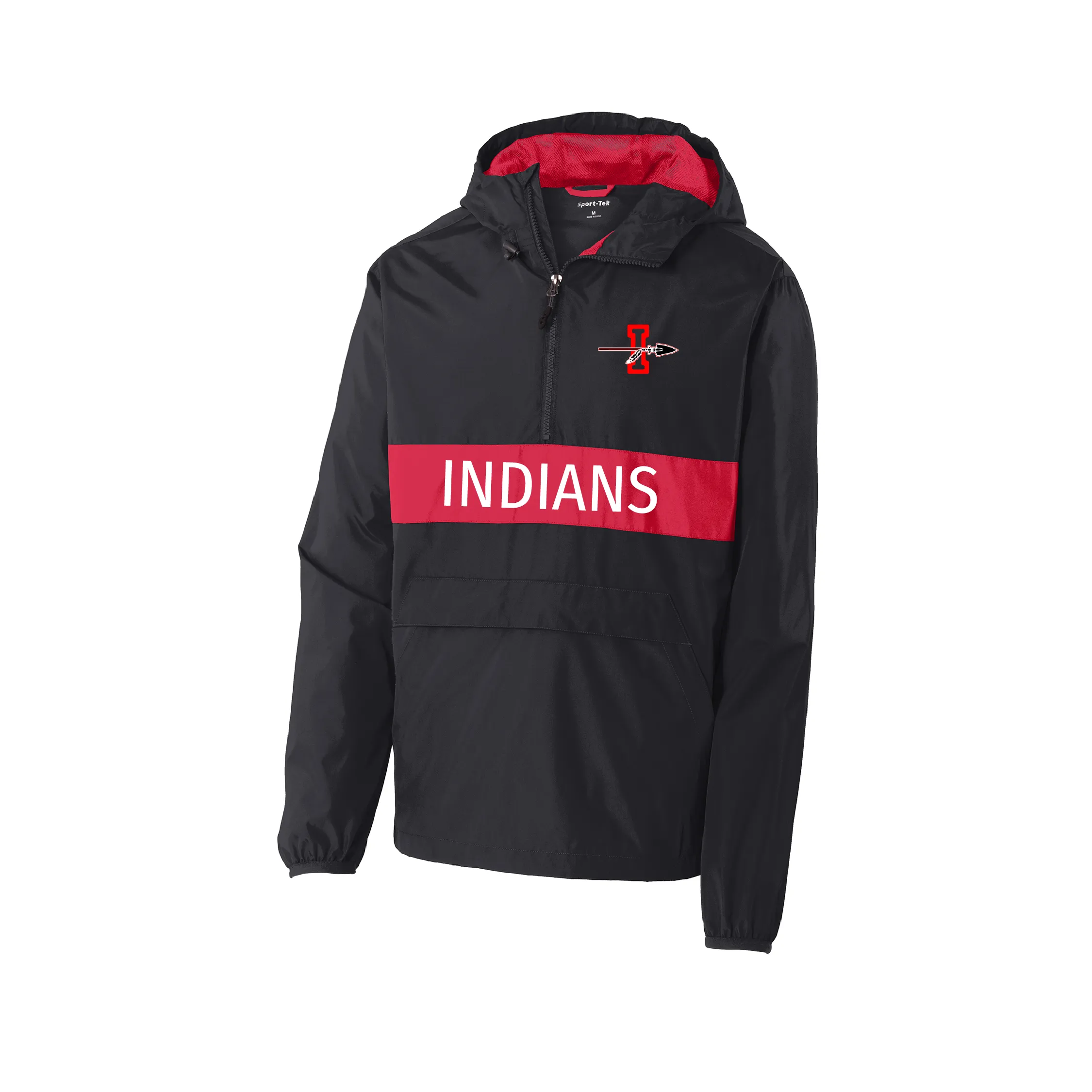 Riverside Indians Baseball Zipped Pocket Anorak