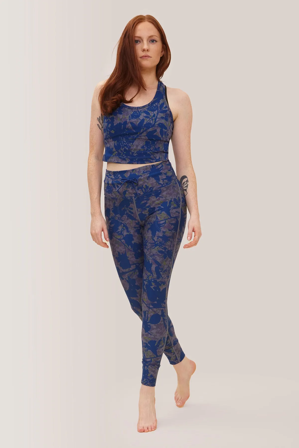 Rose Buddha Stay Flex Legging with Pockets