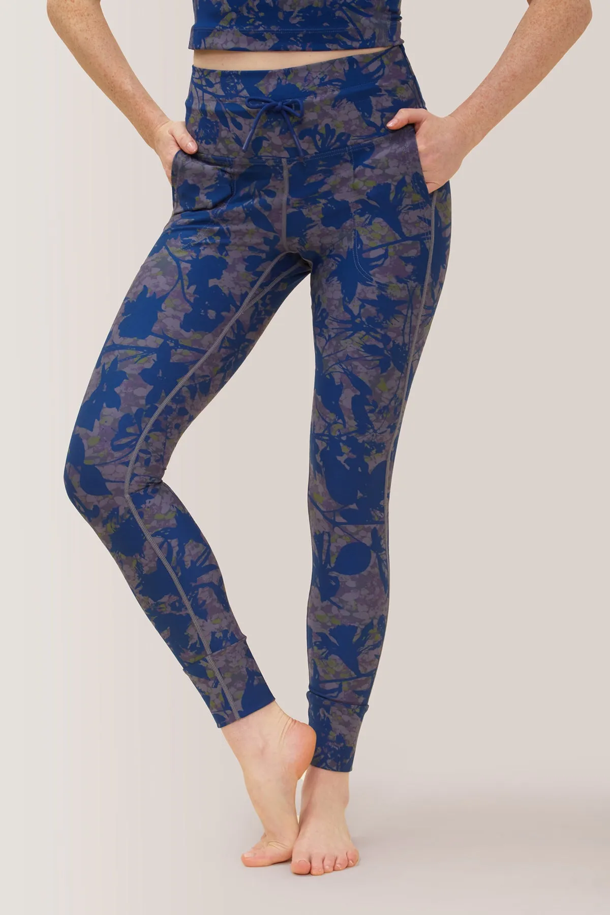 Rose Buddha Stay Flex Legging with Pockets