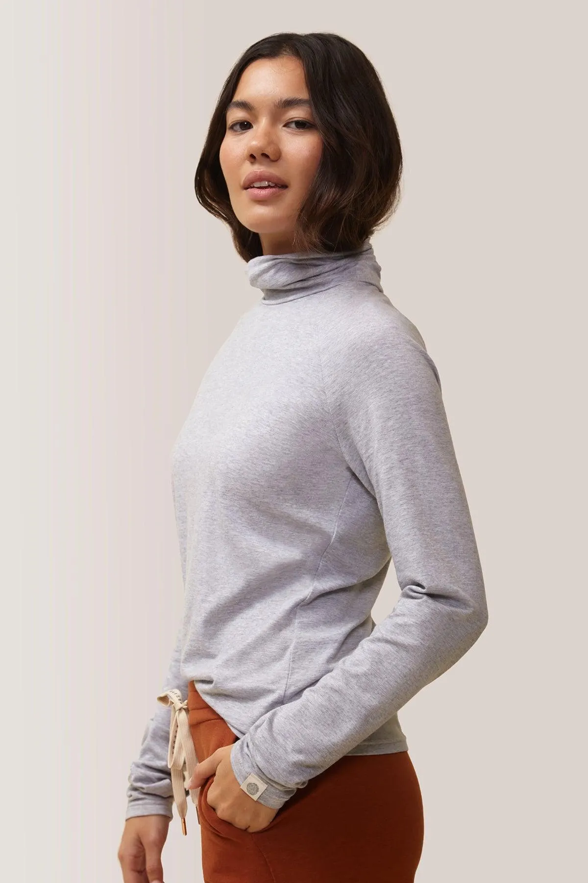 Rose Buddha Zenith Turtleneck Sweater