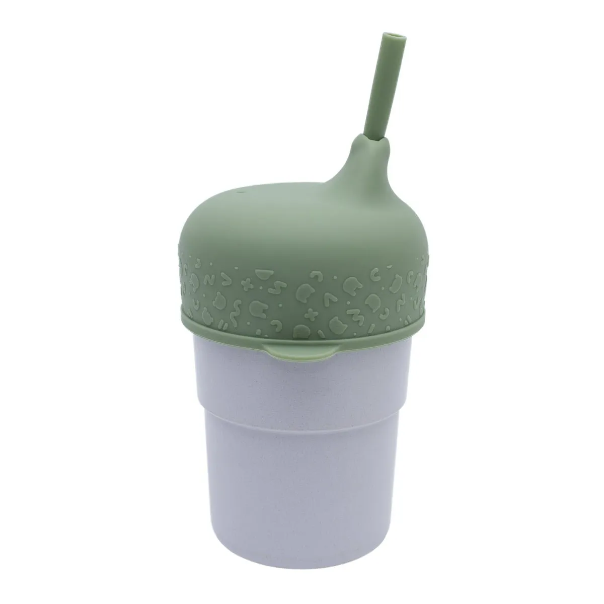 Sippie Lid  (  Mini Straw) - Sage