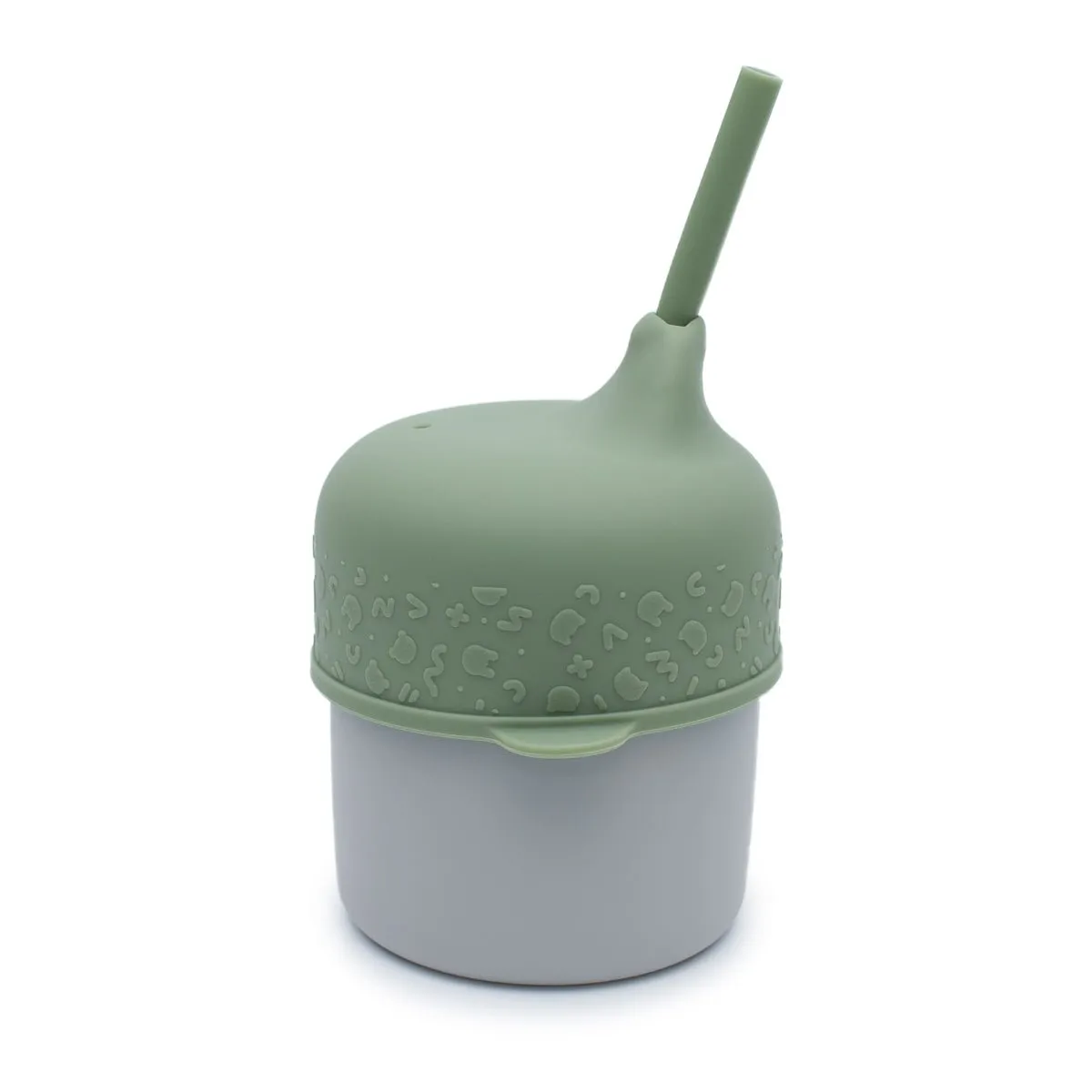 Sippie Lid  (  Mini Straw) - Sage