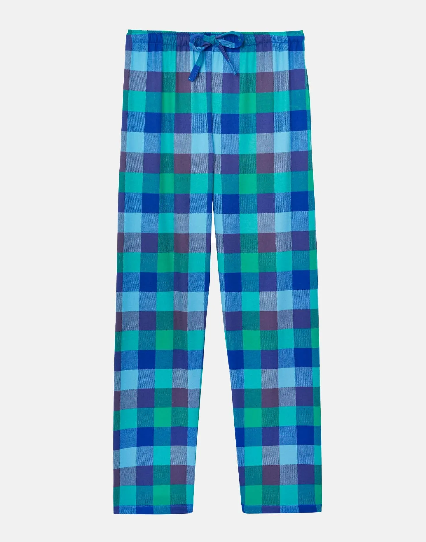 Women's Brushed Cotton Pyjama Set – Blue Shire Square