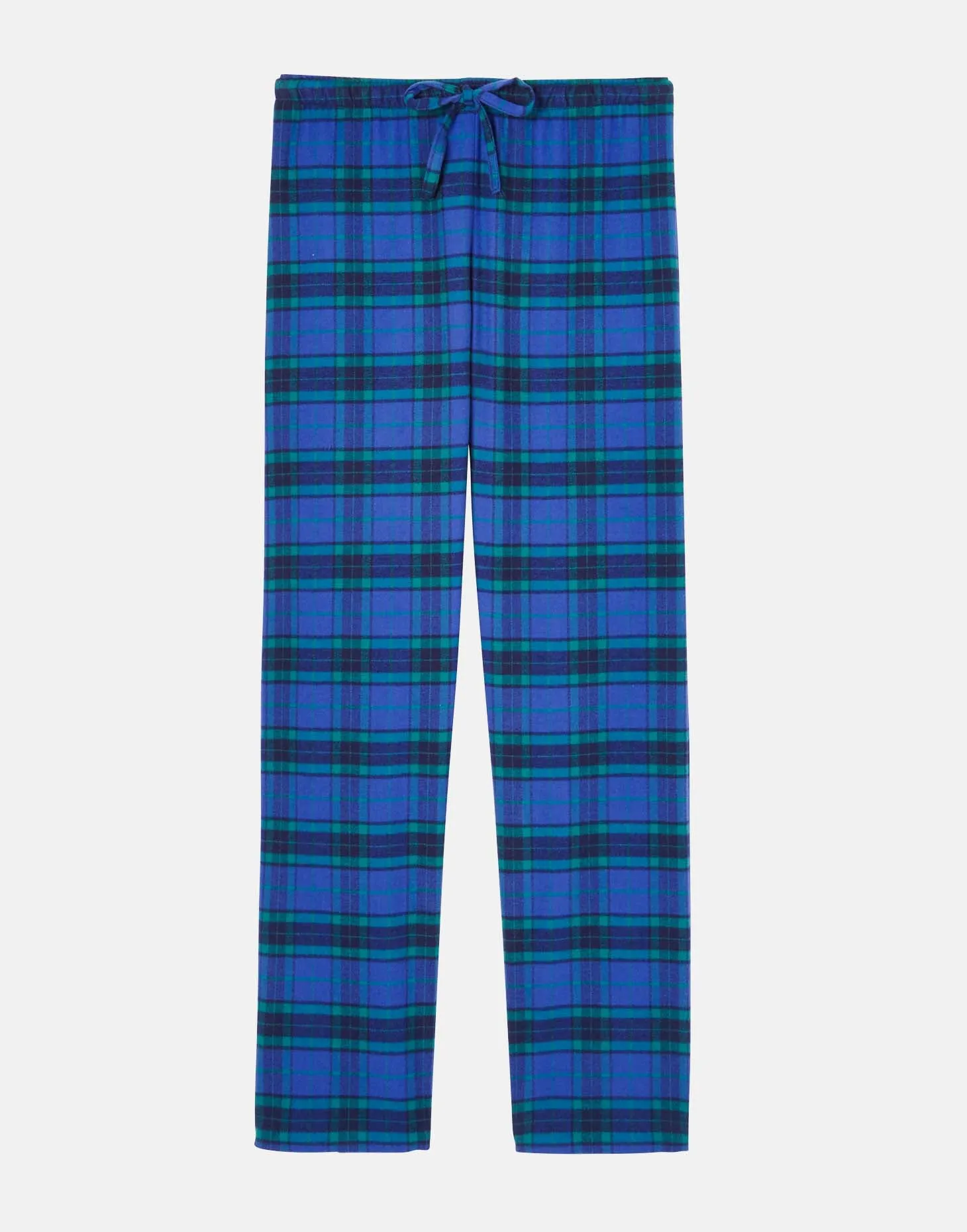 Women's Brushed Cotton Pyjama Set – Midnight Tartan