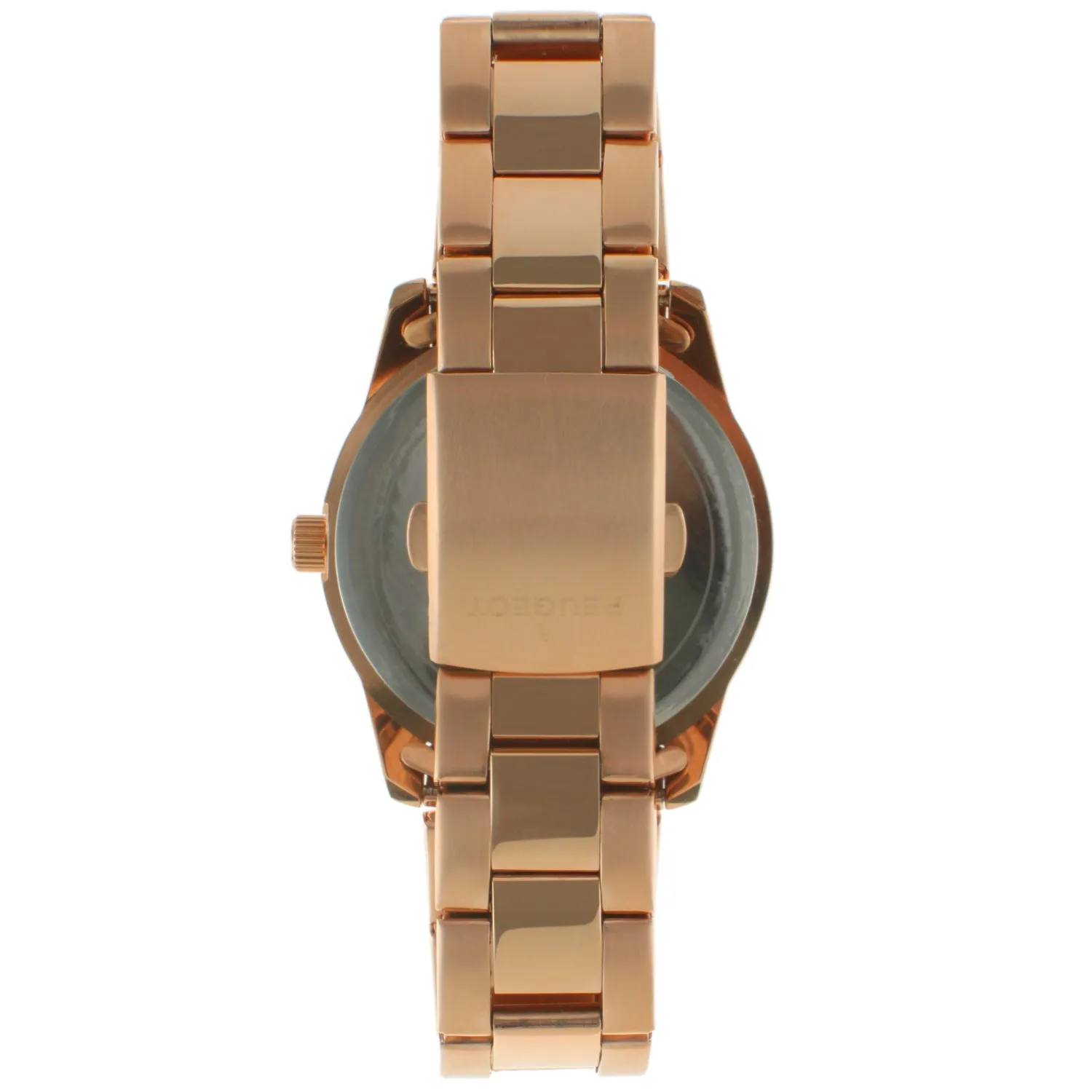 Women's Multi-Function Rose Gold Bracelet Watch with Turquoise Dial