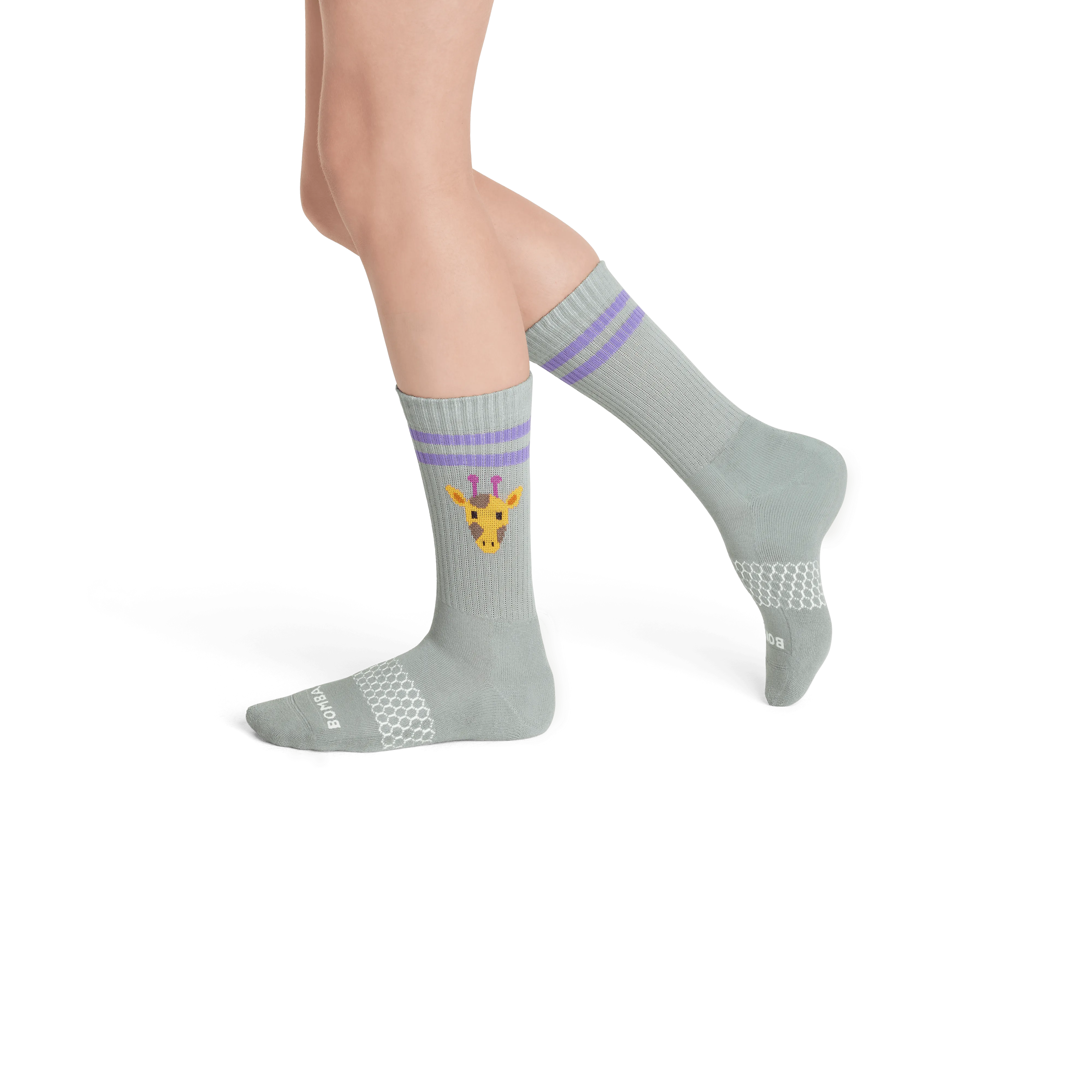 Youth Safari Stripe Calf Sock 4-Pack